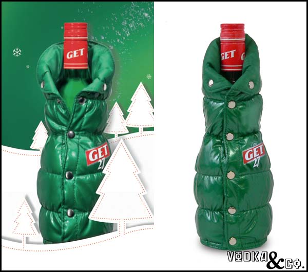 Get 27 ou Get 31 : des bouteilles habillées pour Noël 2010