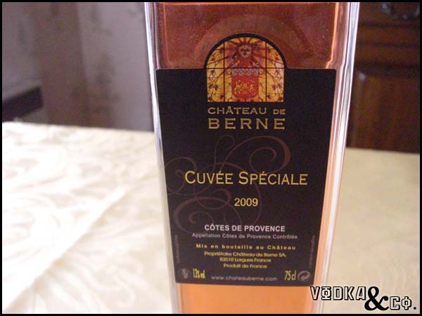 Château de Berne Cuvée Spéciale Rosé 2009