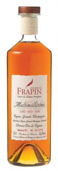 Cognac Frapin Multimillésime n°3 1982-1983-1986