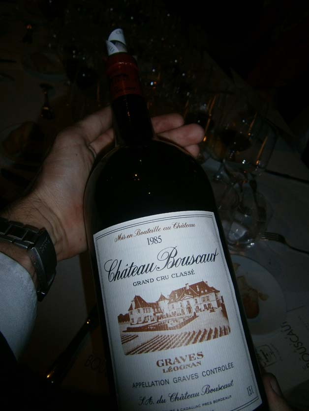 Dïner d'ouverture de Vinexpo 2011 au Château Bouscaut